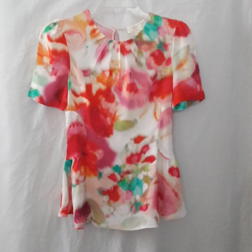 Kate Spade Top Size 00 Romantic Cottagecore Viscose